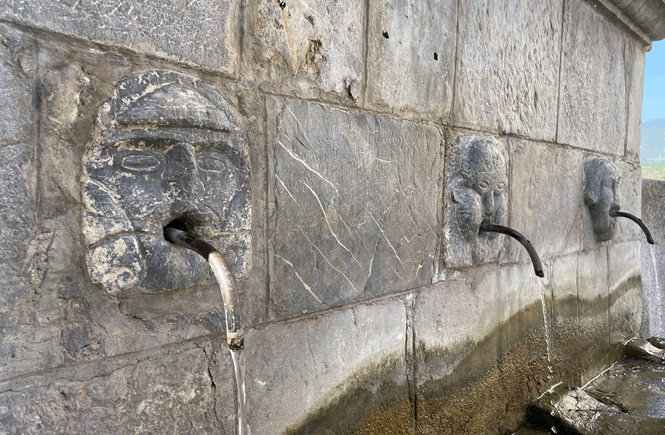 La fontana dei Templari a Castrovillari