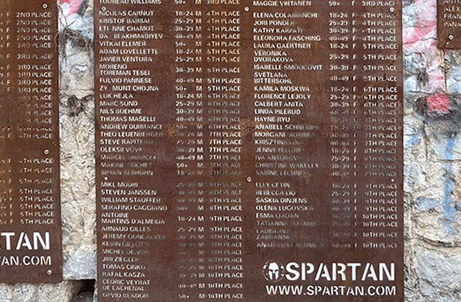 Maratona di Sparta | Spartan Race
