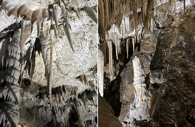 Grotte di Postumia stalagmite Torre di Pisa