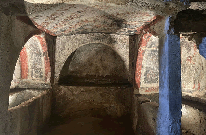 Sepolture catacombe di San Gennaro