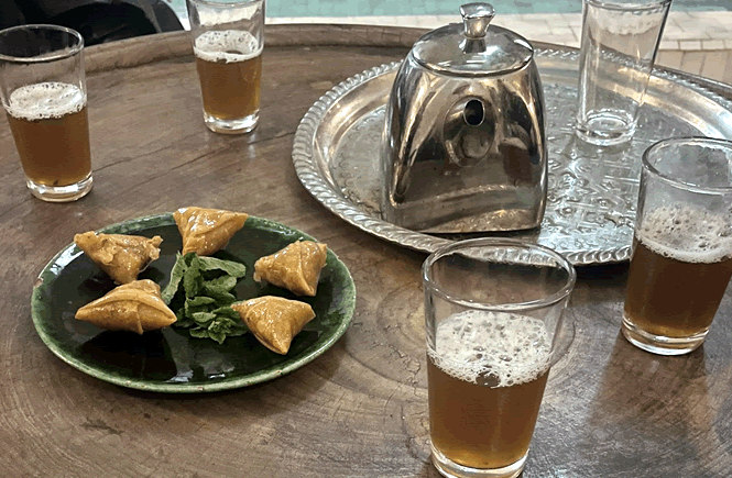 Tè alla menta a Marrakech