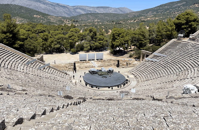 Teatro di Epidauro nel Peloponneso